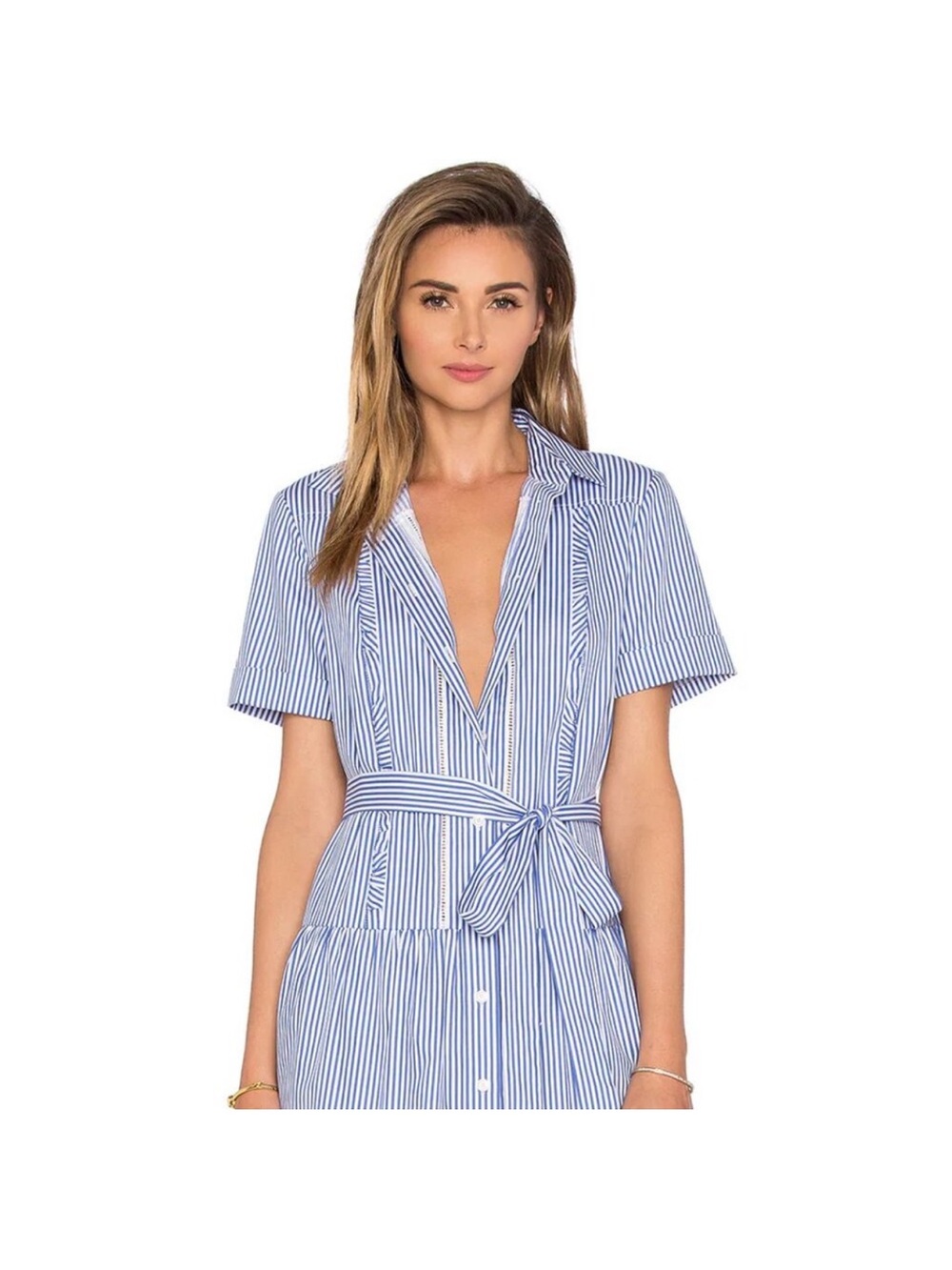 kate spade Blue and White Striped Mini Dress